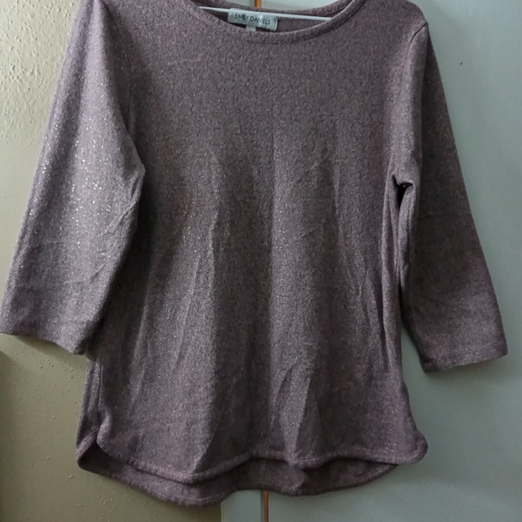 Women's Purple Blouse - Picture 2 of 5